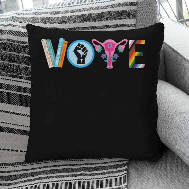 Vote Reproductive Right BLM Political Activism Lgbtq Book Pillowcase