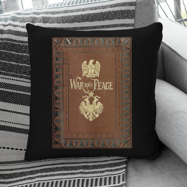 War And Peace Book Cover Pillowcase