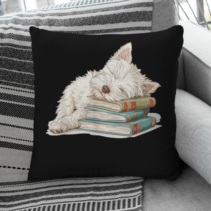 West Highland Terrier Books Dog Breed Westie For Men Women Girls Kids Pillowcase