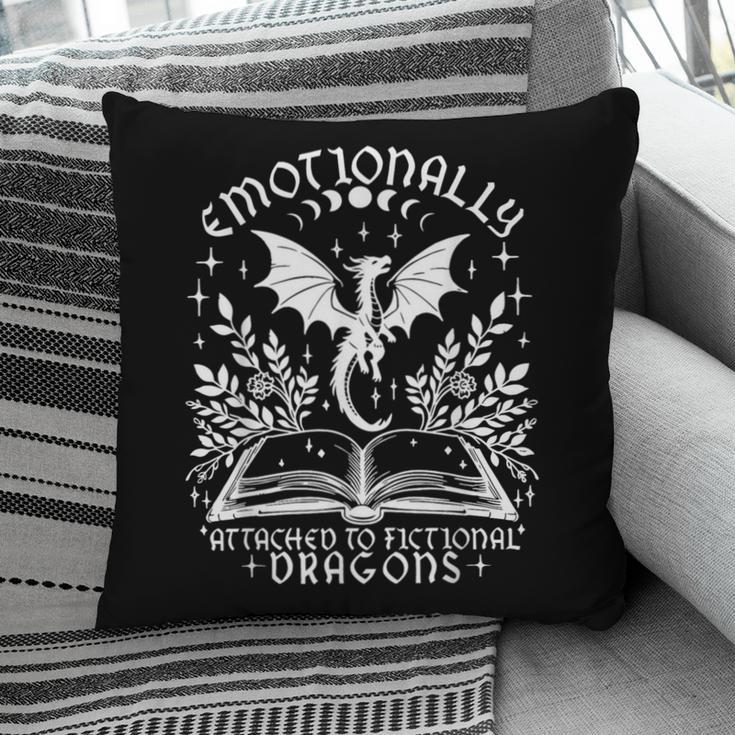Women Dragons Bookish Fantasy Book Club Book Lover Reader Pillowcase