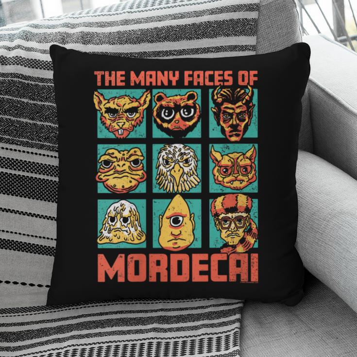 Women's DCC Many Faces Of Mordecai Grid Gamer Series Book Pillowcase