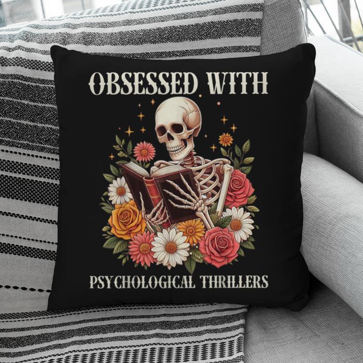 Women's Psychological Thriller Book Reader Lover Pillowcase