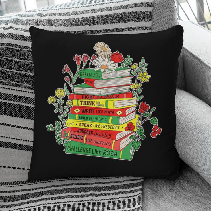 Women's History Month Black History Shirts Book Lover Teacher Pillowcase