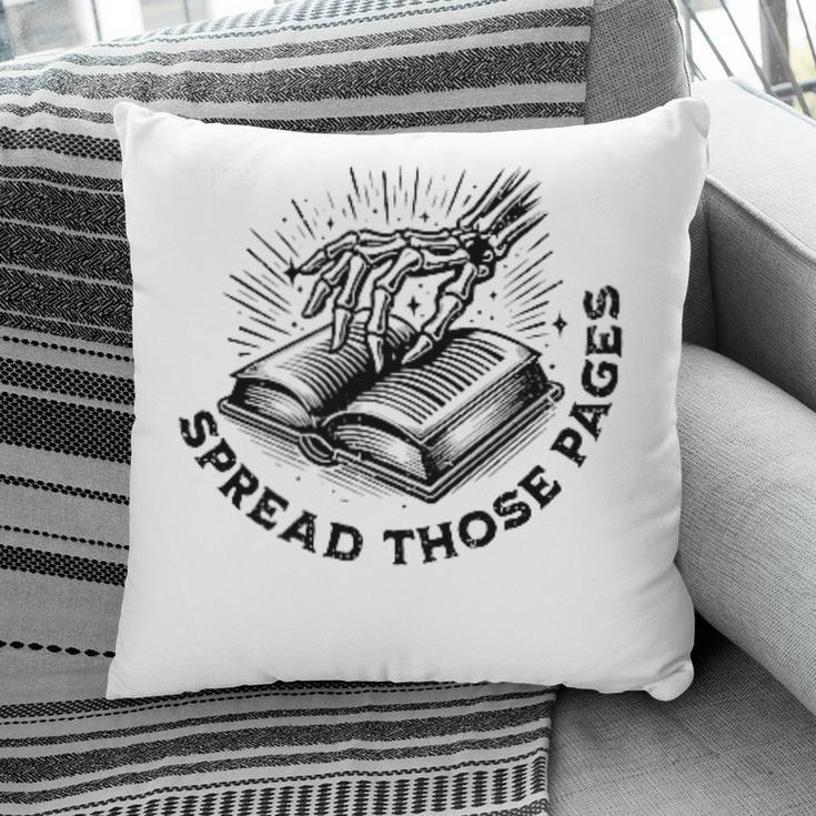 2 SIDES I Look Better Bent Over A Book Saying Quote Pillowcase
