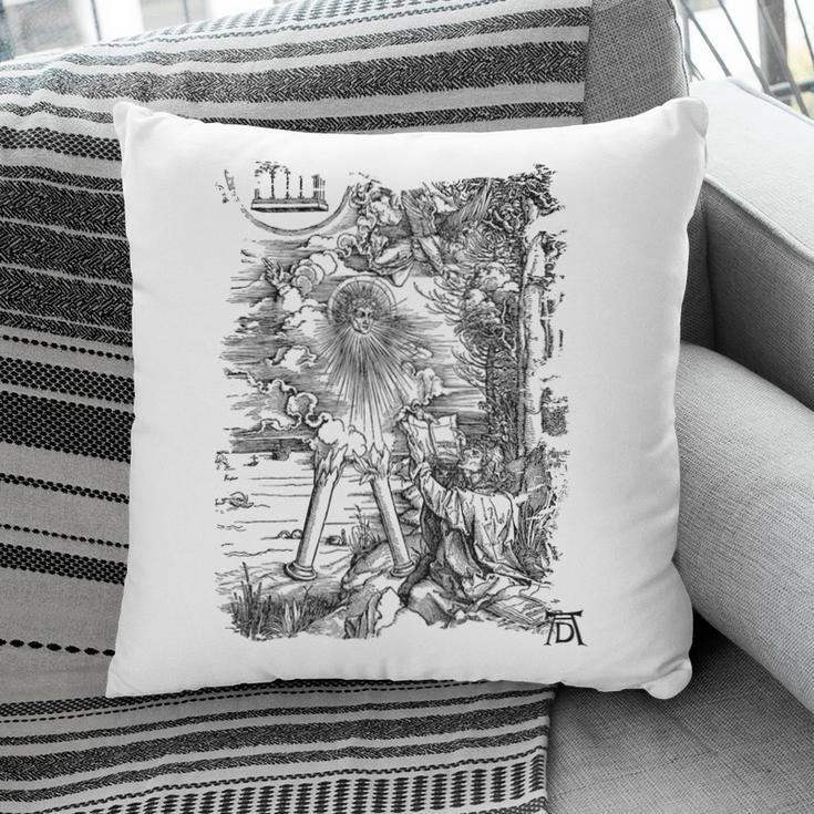 Apocalypse St John Devours The Book 1498 DüRer Angels Pillowcase