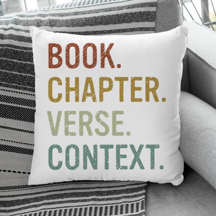 Book Chapter Verse Christian Bible Reformed Theology Pillowcase