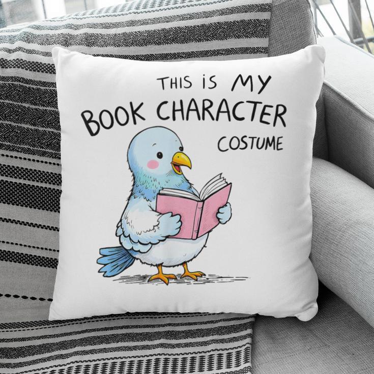 This Is My Book Character Costume I Pigeon Reading Tee Pillowcase