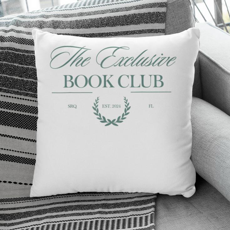 Graphic Book Club Sweatshirt Pillowcase