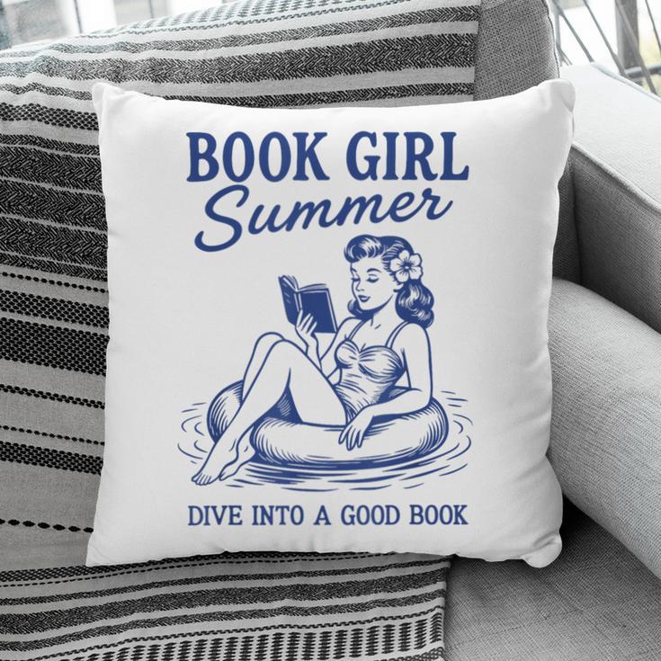 Book Girl Summer Pillowcase