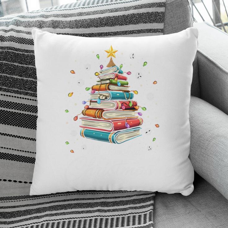 All Booked For Christmas Book Christmas Book Lover Librarian Pillowcase