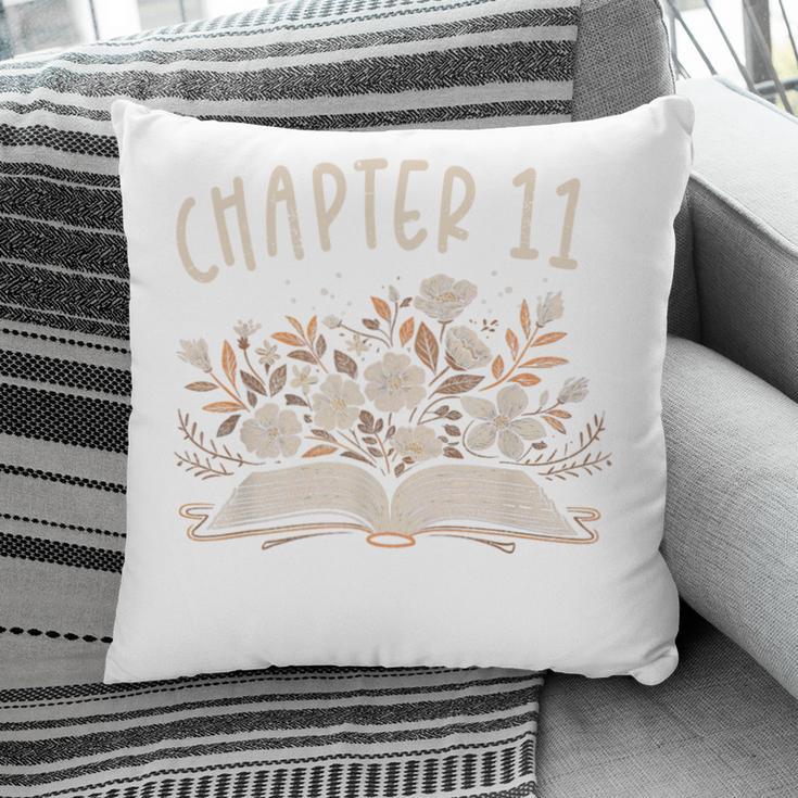 Chapter 11th Birthday Bookworm 11 Years Old For Book Lovers Pillowcase