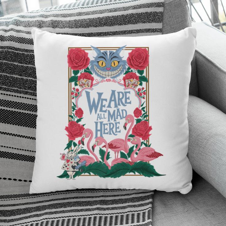 Cheshire Cat Alice In Wonderland Vintage Book Premium Pillowcase