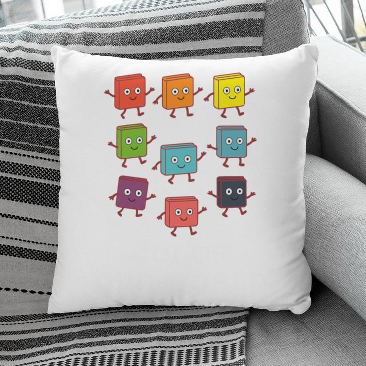Color Our World Book Lover Reading Bookworm Reader Pillowcase