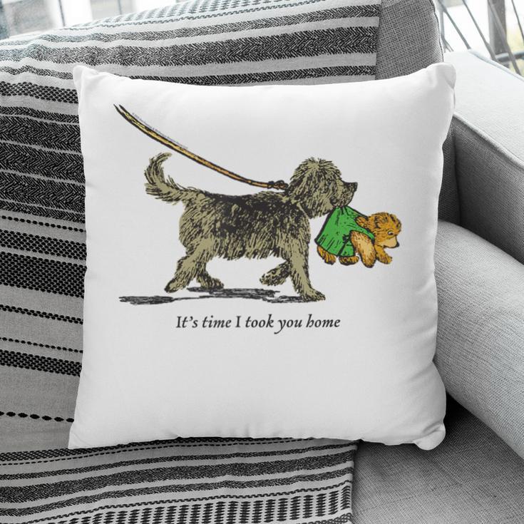 Corduroy Time I Took You Home Teddy Bear Children's Book Pillowcase