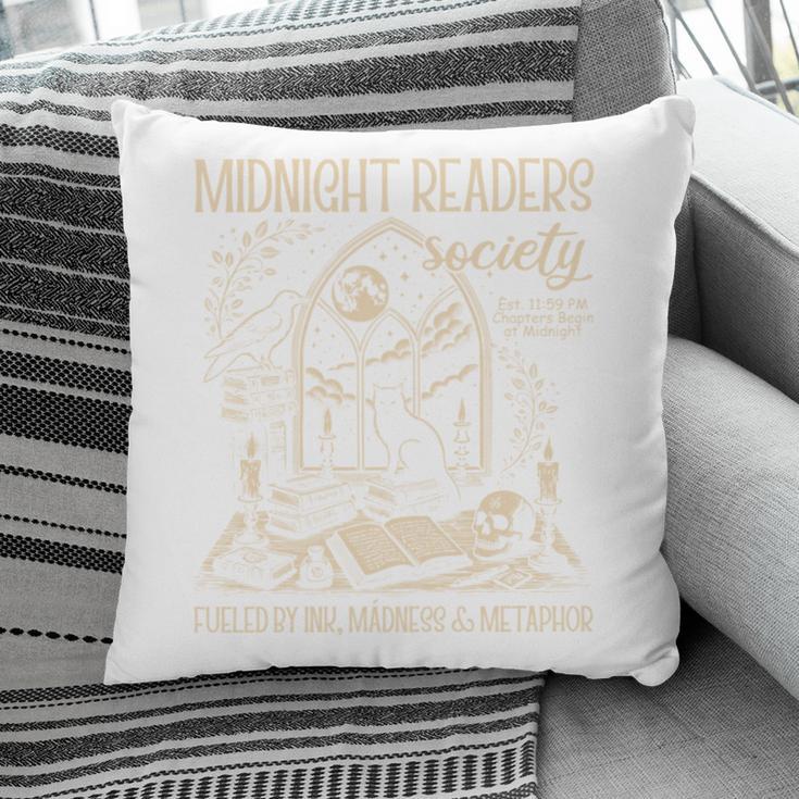 Dark Romance Book Lover Midnight Reading Readers Society Pillowcase