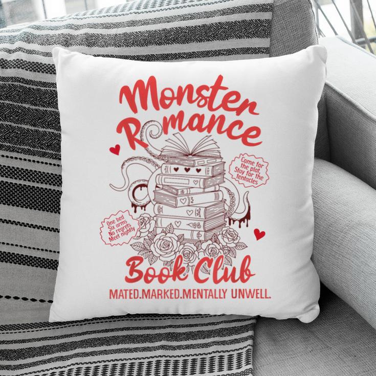 Dark Romance Reader Reading Monster Romance Book Club Pillowcase