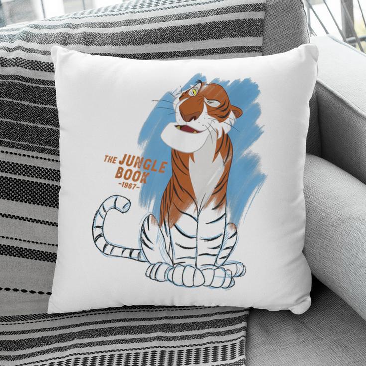 Disney Ink And Paint Shere Khan From The Jungle Book 1967 Pillowcase