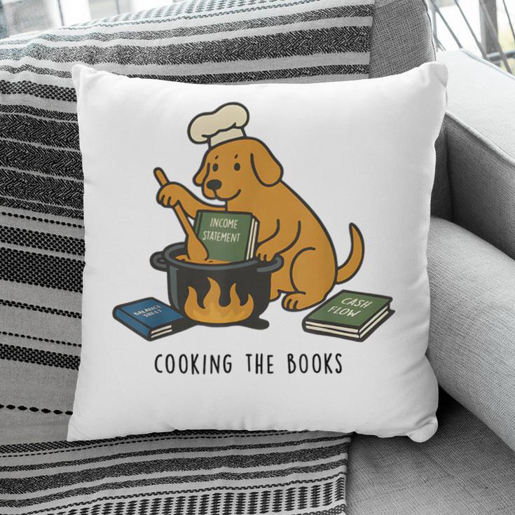 Dog Cooking The Books Pillowcase