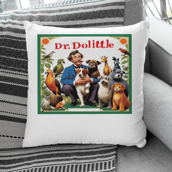 Dr Dolittle Children's Book Cover Premium Tri-Blend Pillowcase