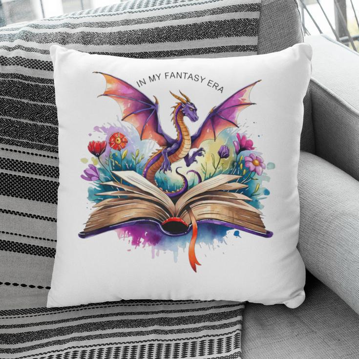 In My Fantasy Era Magic Dragon Book Pillowcase