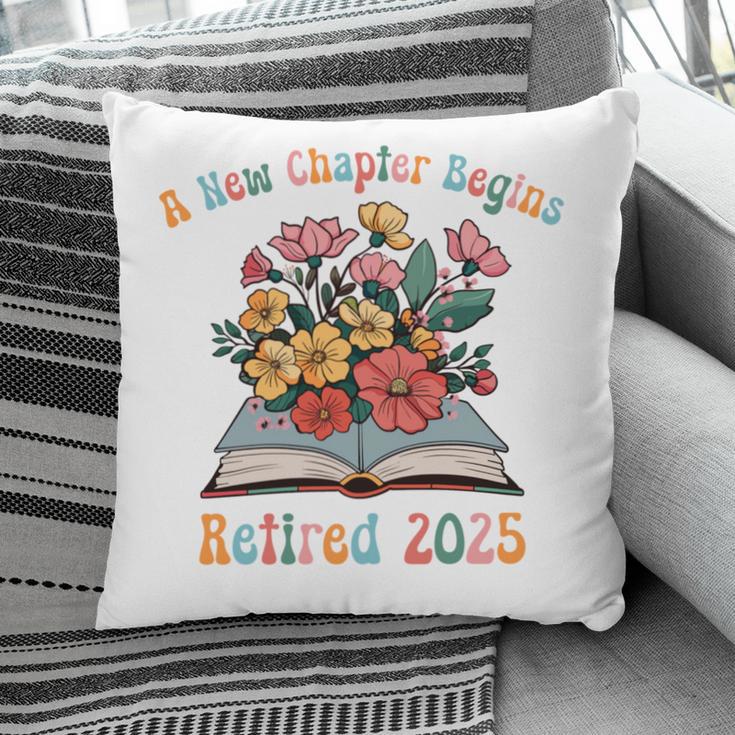 Floral Book Officially Retired 2025 A New Chapter Begins Pillowcase