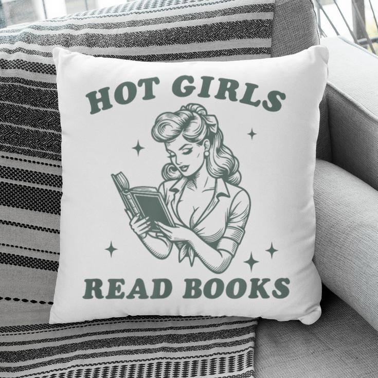 Hot Girls Read Books Bookish Booklover Christmas Pillowcase