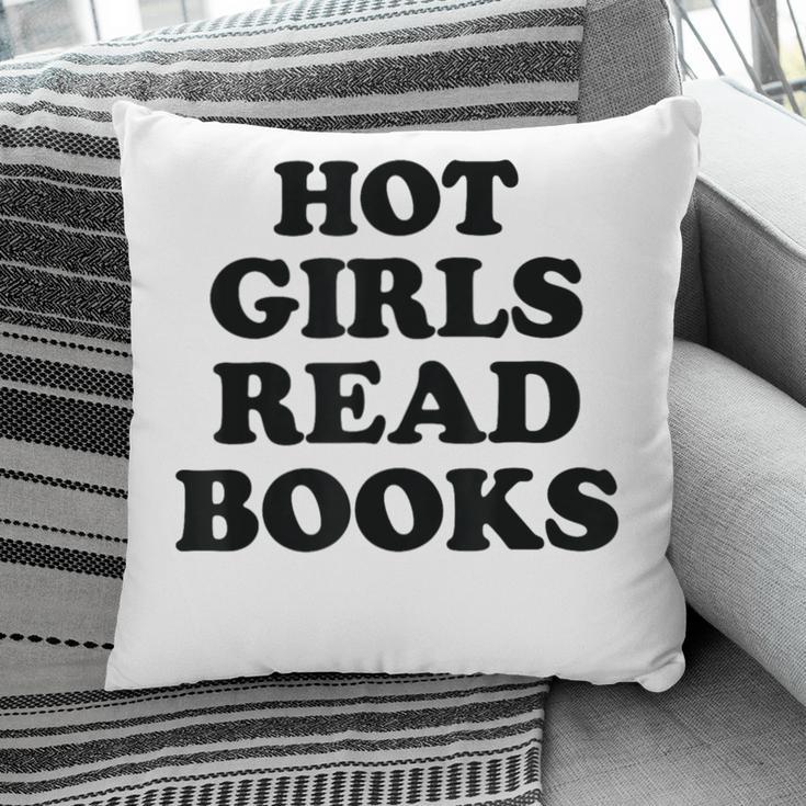 Hot Girls Read Books Lover Bookworm Librarian Book Reading Pillowcase