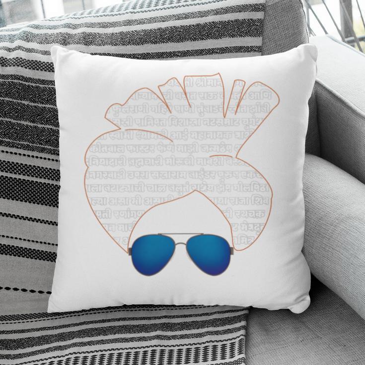Being Maharashtrian Me Marathi Books Reader Premium Tri-Blend Pillowcase