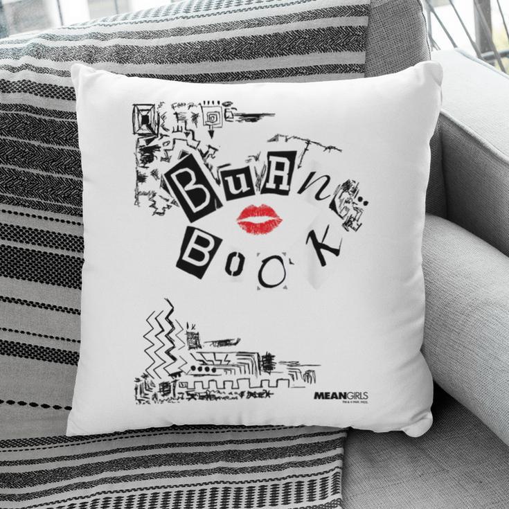 Mean Girls Burn Book Cover Art Pillowcase Mean Girls Burn Book Cover Art Pillowcase