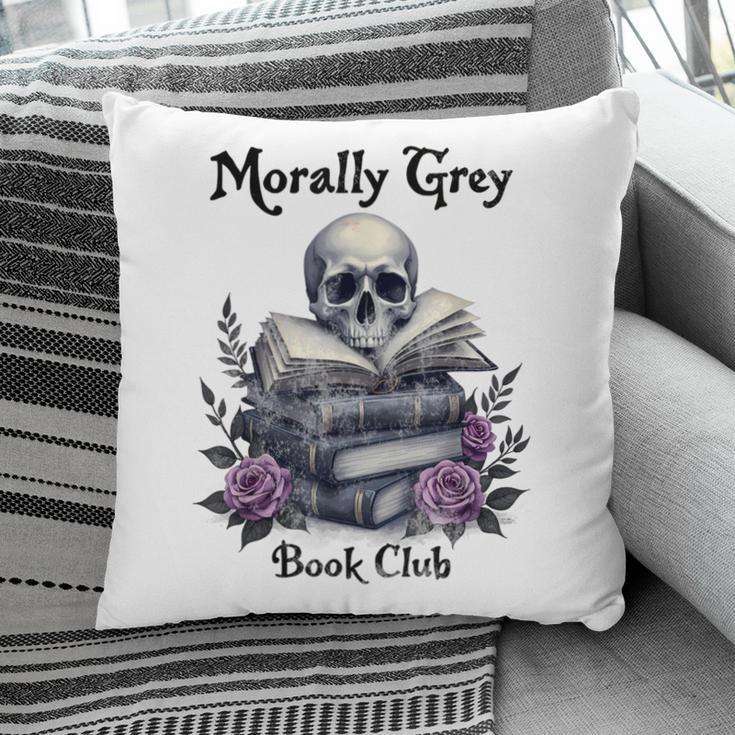 Morally Grey Book Club Gothic Vintage Style Pillowcase
