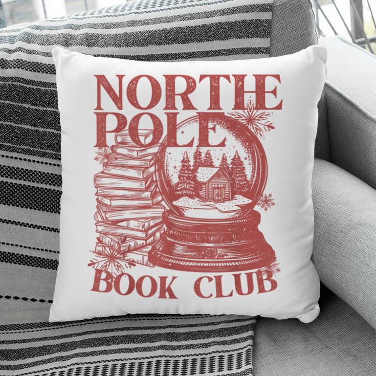 North Pole Book Club Christmas Pillowcase