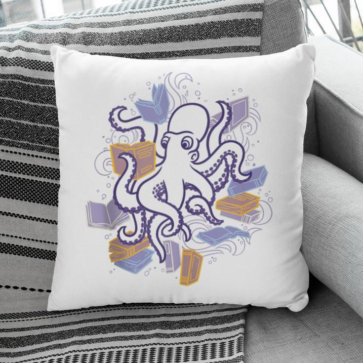 Octopus Book Reader Pillowcase