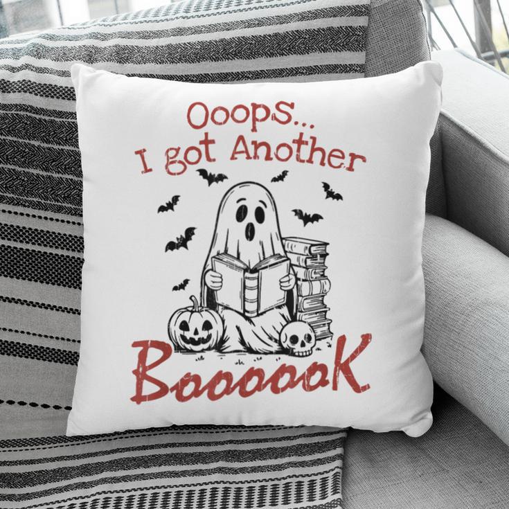 Oops I Got Another Book Boo Ghost Read Book Pillowcase