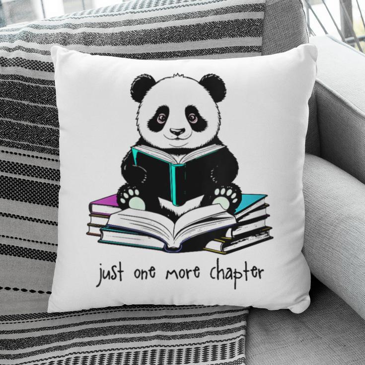 Panda Reading Chapter Books Pillowcase