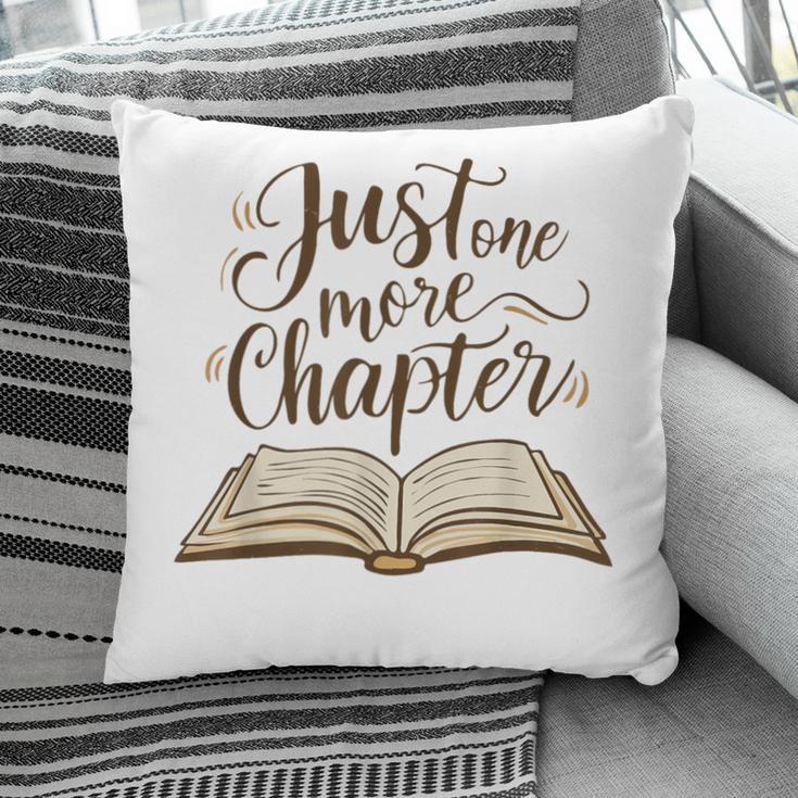 Reading Book Lover Club Librarian Just One More Chapter Pillowcase