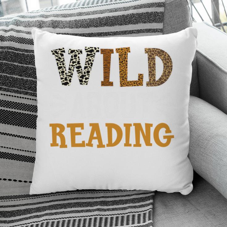 Reading Lover Apparel Wild About Reading Reading Books Pillowcase