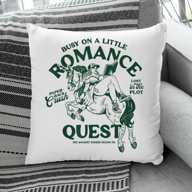 Romance Novel Smut Book Lover Bookish Bibliophile Pillowcase