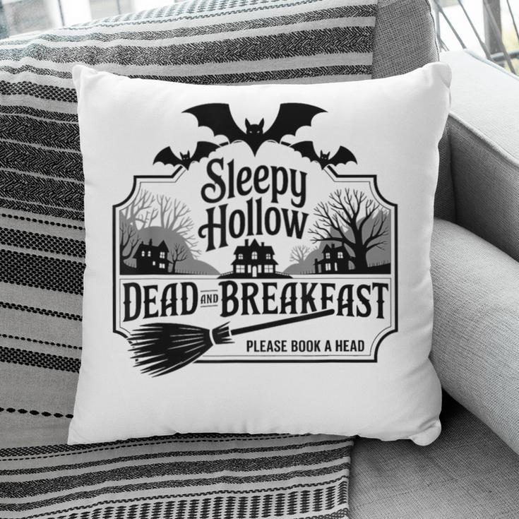 Sleepy Hollow Dead And Breakfast Please Book A Head Pillowcase