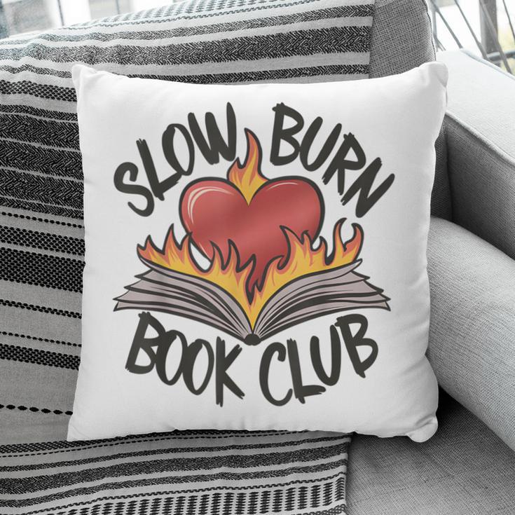 Slow Burn Book Club Romantasy Trope Smut Dark Romance Reader Pillowcase