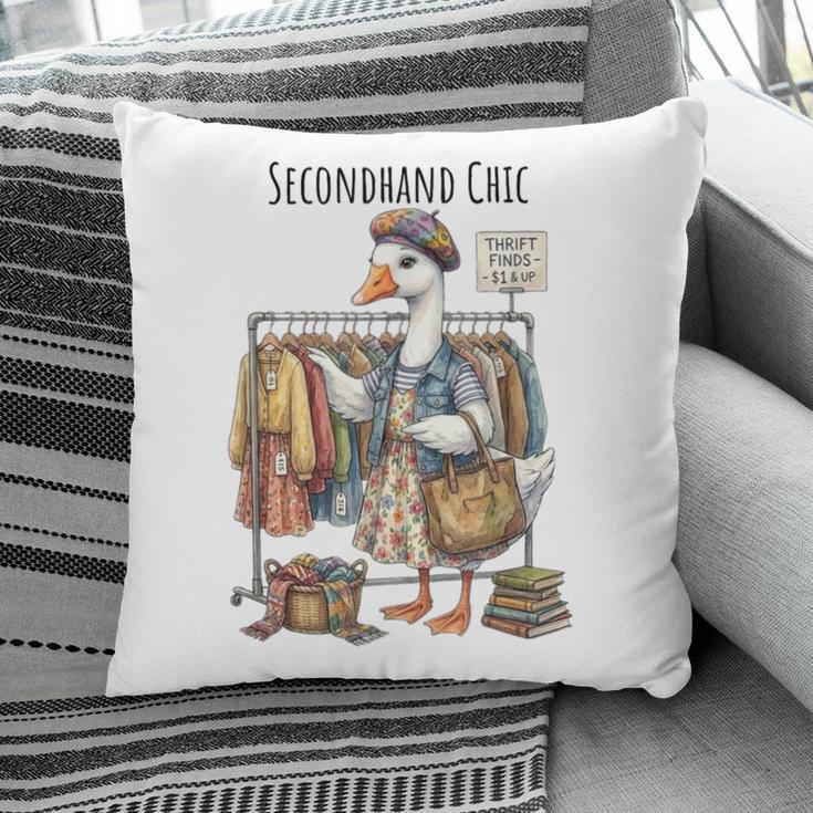 Thrifting Goose Vintage Fashion Book Lover Pillowcase Thrifting Goose Vintage Fashion Book Lover Pillowcase