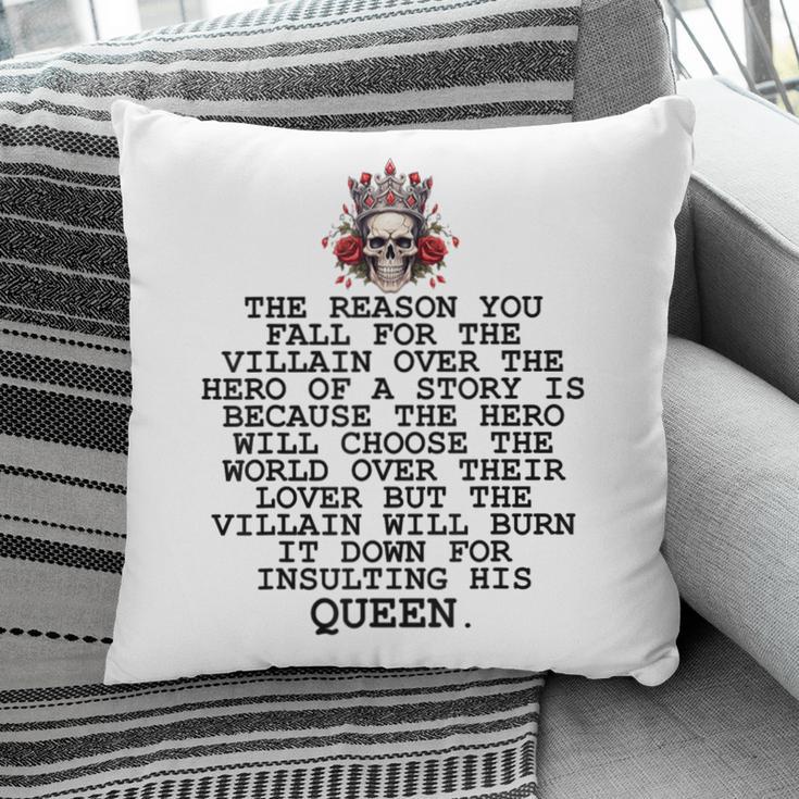 In My Villain Era Dark Romance Smutty Books Lovers Smut Book Pillowcase