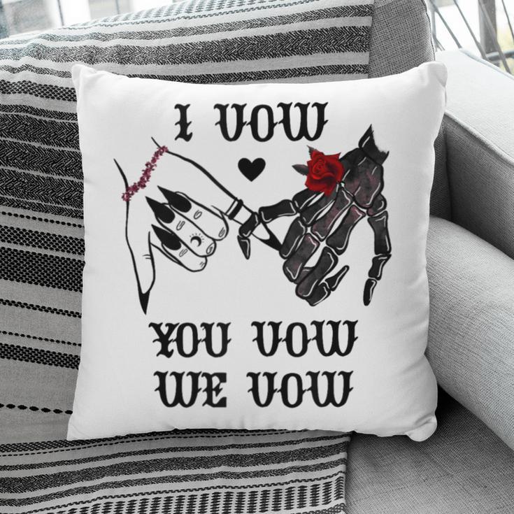 I Vow You Vow We Vow Merch Dark Romance Smutty Book Smutt Pillowcase I Vow You Vow We Vow Merch Dark Romance Smutty Book Smutt Pillowcase