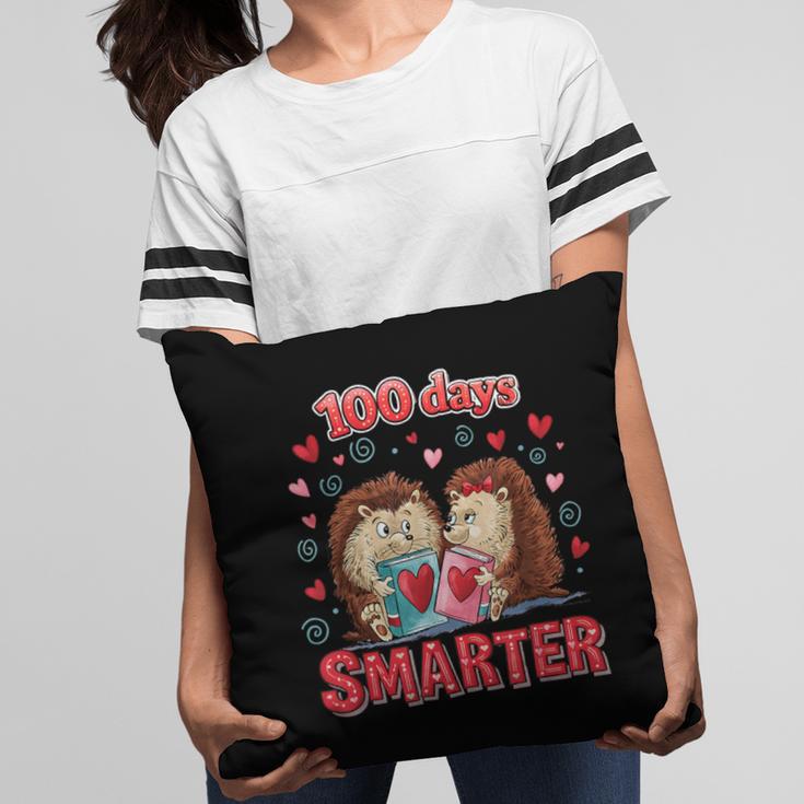 100 Days Smarter Shirt Cute Hedgehog Love Books School Tee Pillowcase 100 Days Smarter Shirt Cute Hedgehog Love Books School Tee Pillowcase