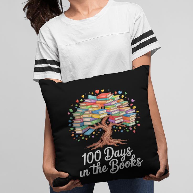 100th Day Of School Books Tree Reading Pillowcase