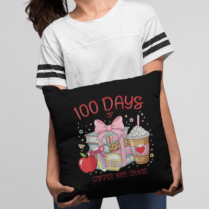 100th Day Of School Teachers 100 Days Of Coffee Chaos Books Pillowcase 100th Day Of School Teachers 100 Days Of Coffee Chaos Books Pillowcase