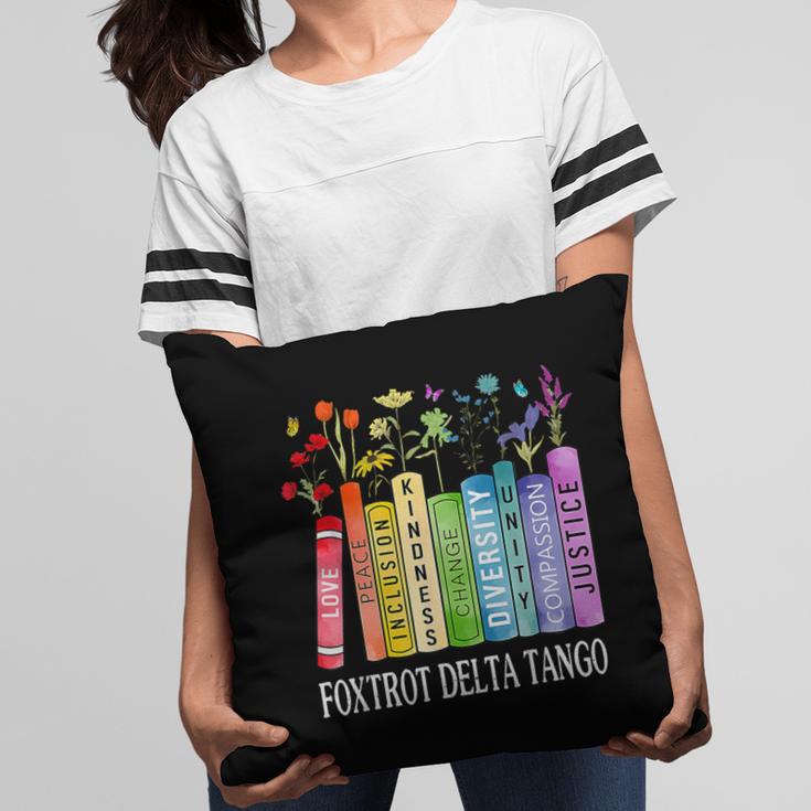 8647 Foxtrots Tangos Deltas Book Flower Resist Book Lovers Pillowcase 8647 Foxtrots Tangos Deltas Book Flower Resist Book Lovers Pillowcase