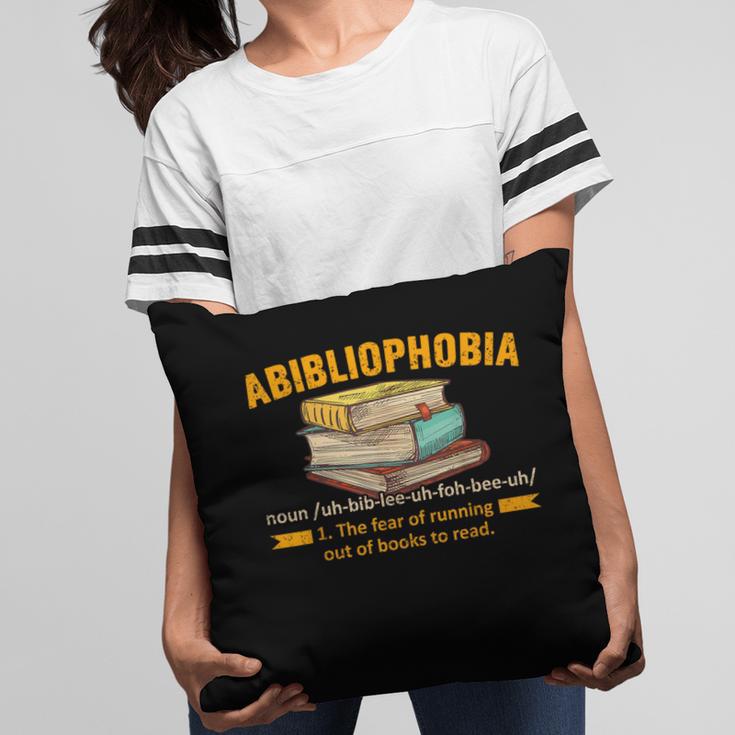 Abibliophobia Perfect For Young Book Lover Bookworm Reader Pillowcase