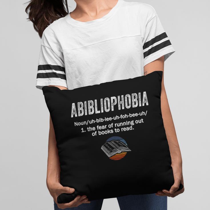 Abibliophobia Pupil Reading Bookworm Tees Reader Pillowcase