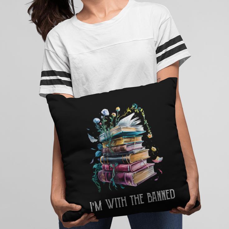 Im With The Banned Book Readers Librarians Read Banned Books Pillowcase Im With The Banned Book Readers Librarians Read Banned Books Pillowcase