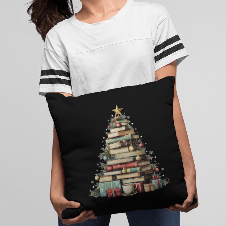 Book Christmas Tree Books Lovers Xmas Teacher Men Women Kids Pillowcase Book Christmas Tree Books Lovers Xmas Teacher Men Women Kids Pillowcase